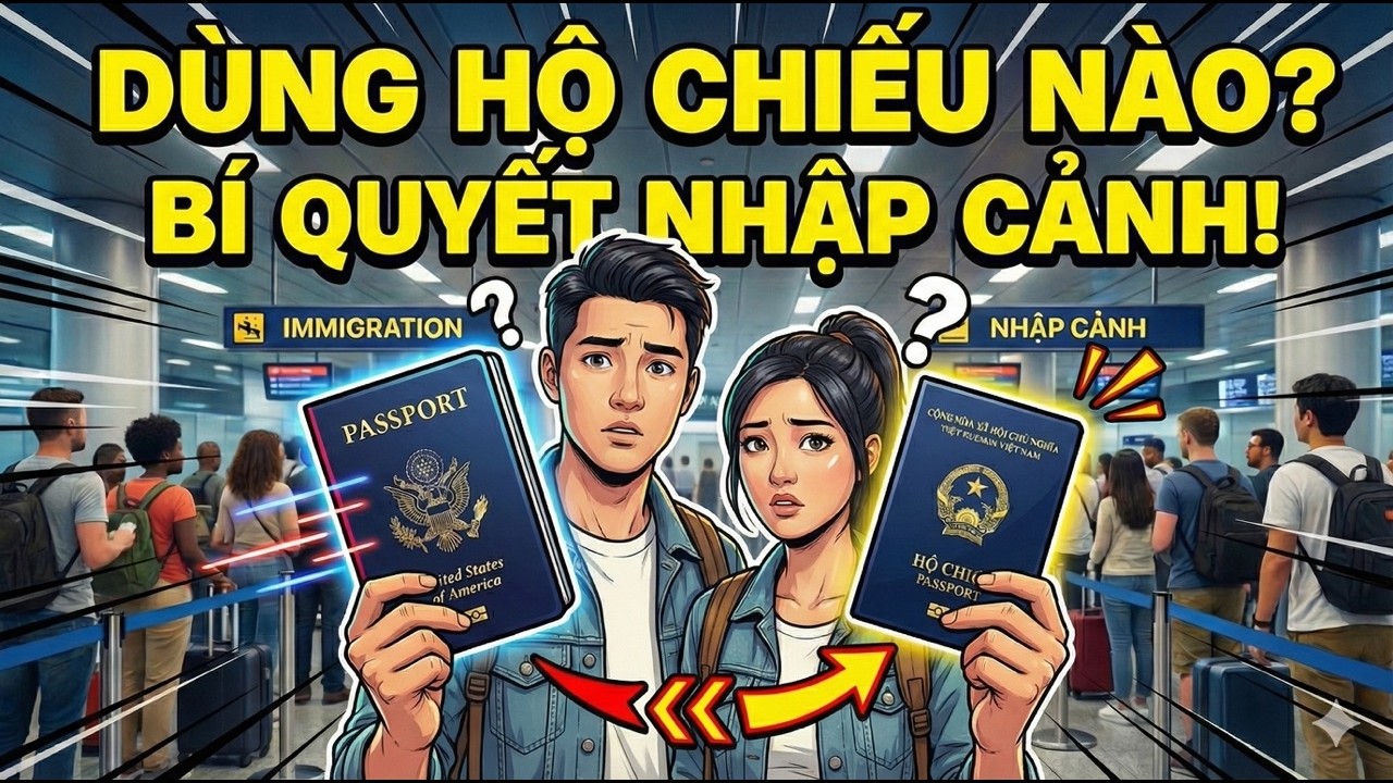 Dùng Hộ Chiếu Nào? Quy Trình Nhập Cảnh Cho Người Có 2 Quốc Tịch Mỹ & Việt Nam