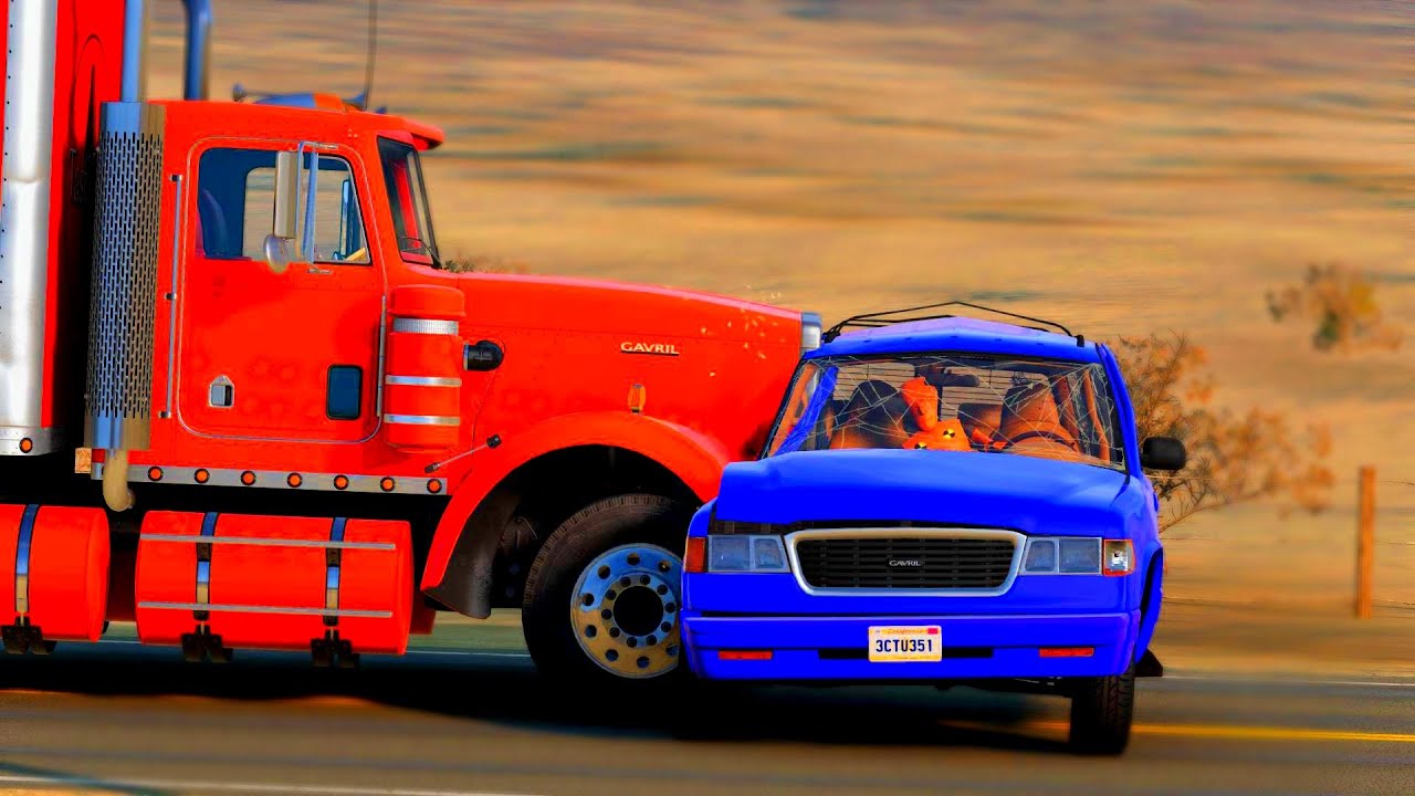 Epic Truck vs Car Crashes #01 | BeamNG.drive Realistic Crash Test | King Of Crashes