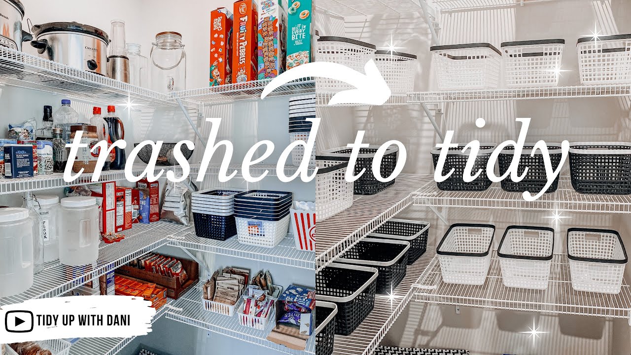 Organize With Me! REALISTIC Pantry Organization On A BUDGET