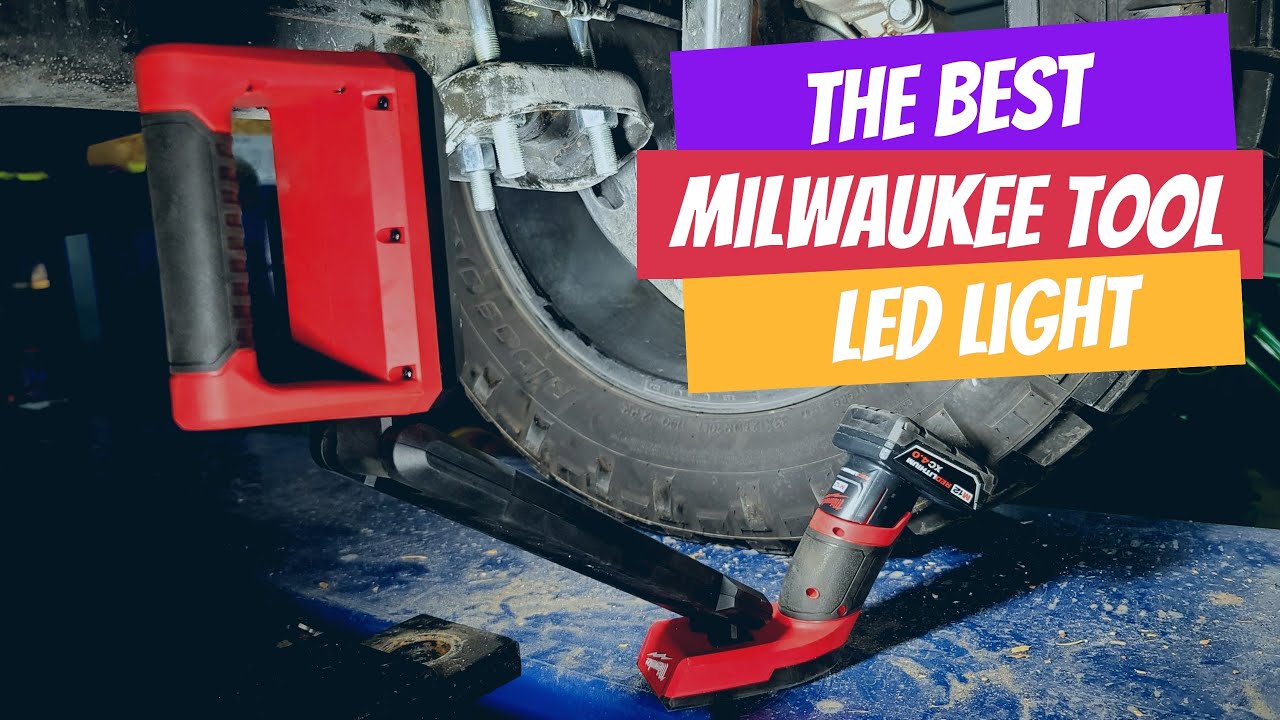 Milwaukee Tool's Best LED Light! M12 Magnetic UnderBody Light 2126-21XC
