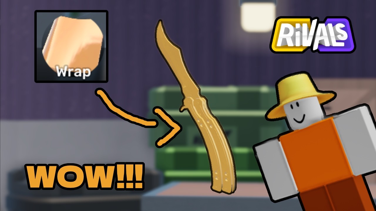Unlocking the GOLDEN knife skin in Roblox Rivals!!! (1000 kills)