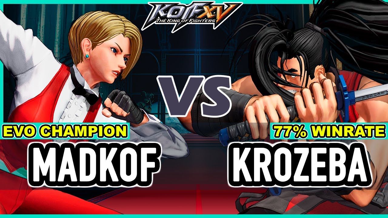 KOF XV 🔥 Madkof (King/Kim/Najd) vs Krozeba (Haohmaru/Goenitz/Darli)