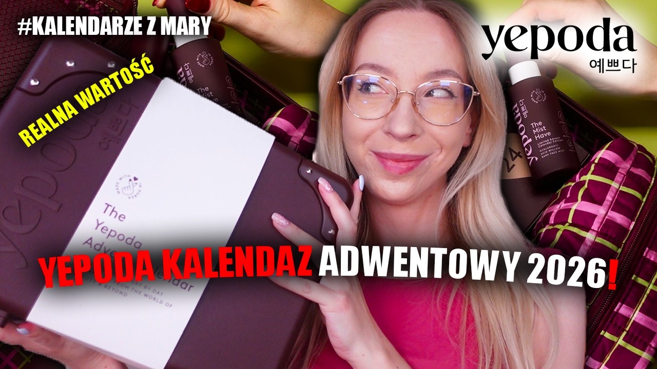 YEPODA KALENDARZ ADWENTOWY 2026! | UNBOXING | CENY | CZY WARTO KUPIĆ?