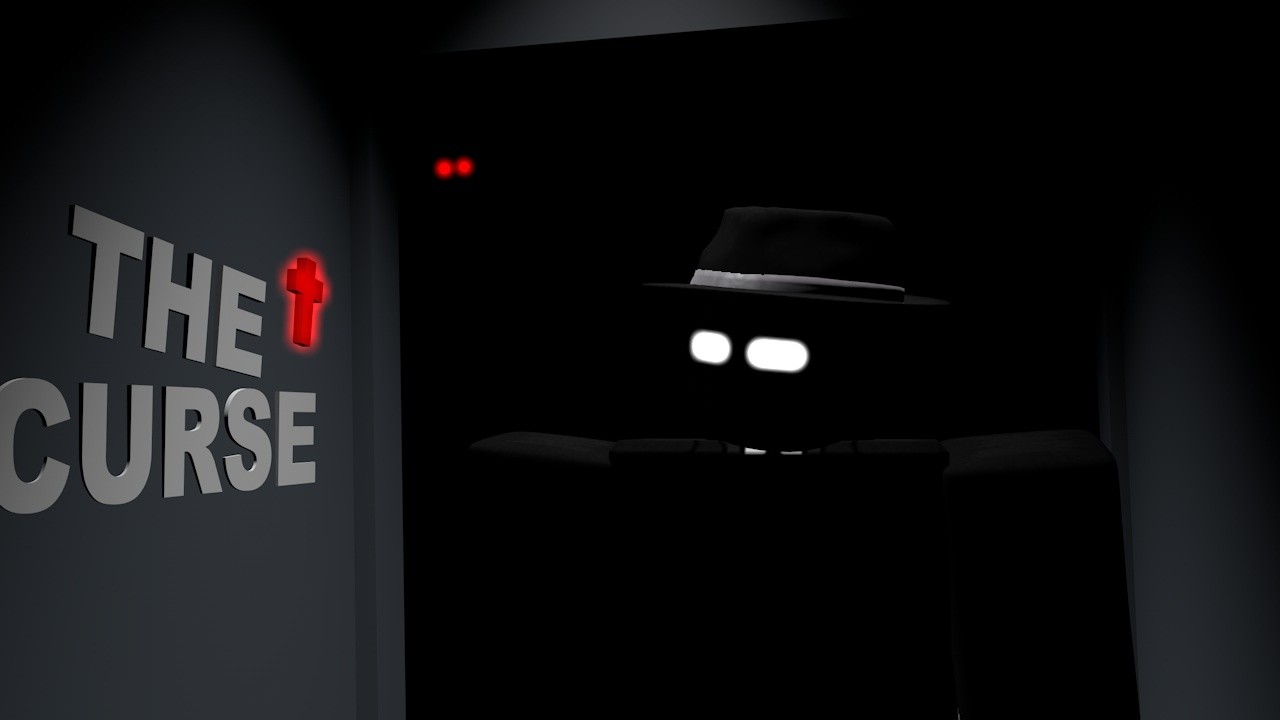 Демон реально пугает. The Curse. ROBLOX. #1