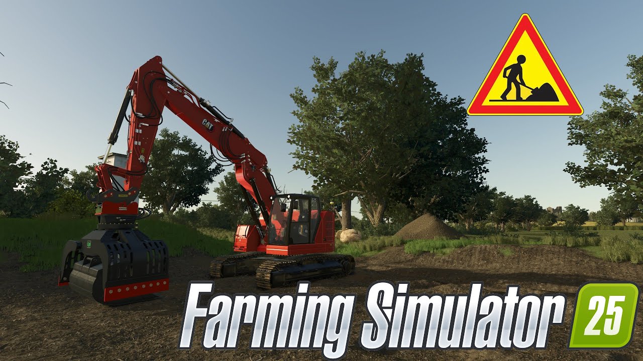 FS25 TP map Rohan finition du terrassement
