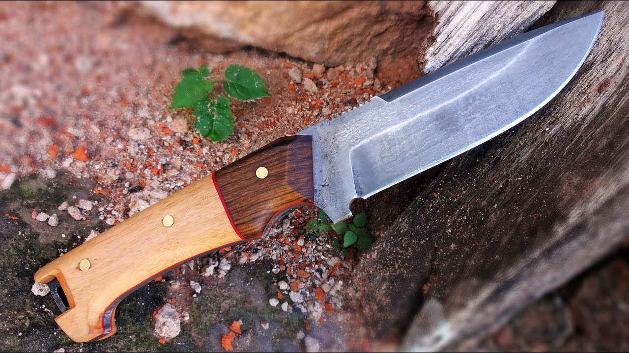 Изготовление тактического ремесленного ножа (Bushcraft)