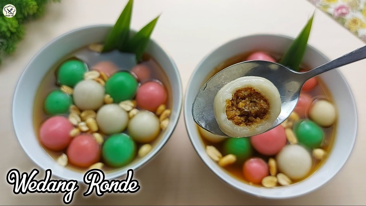 WEDANG RONDE JAHE GULA MERAH ISI KACANG ENAK SEGAR MENGHANGATKAN BADAN
