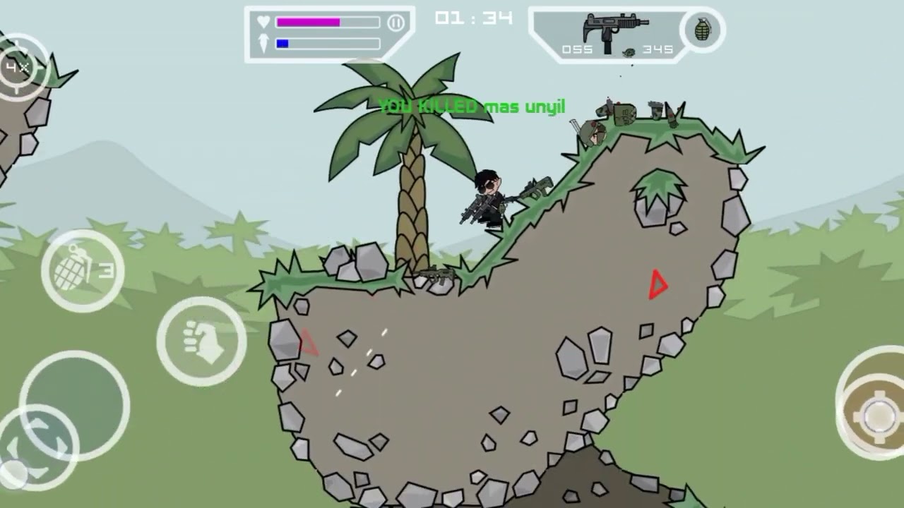 Major General vs Major General in Mini Militia