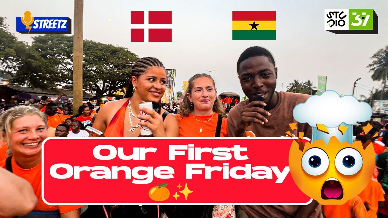 Orange Friday Vibes 🍊 | First-Time Experience with Denmark Friends 🇩🇰