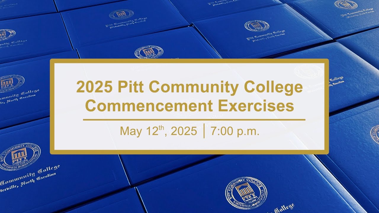 Pitt Community College 2025 Graduation