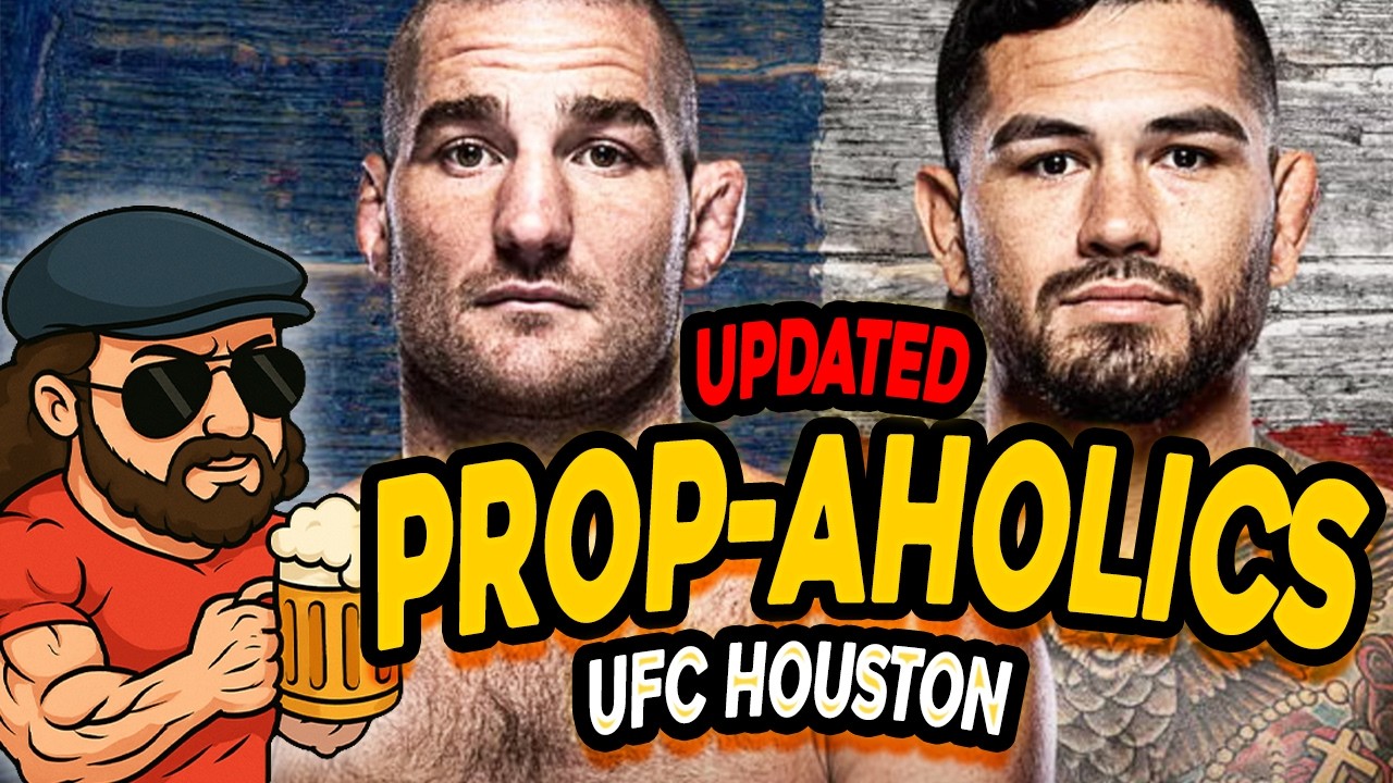 UFC Houston Best Props & Predictions Strickland vs Hernandez Betting Breakdown | PropAholics