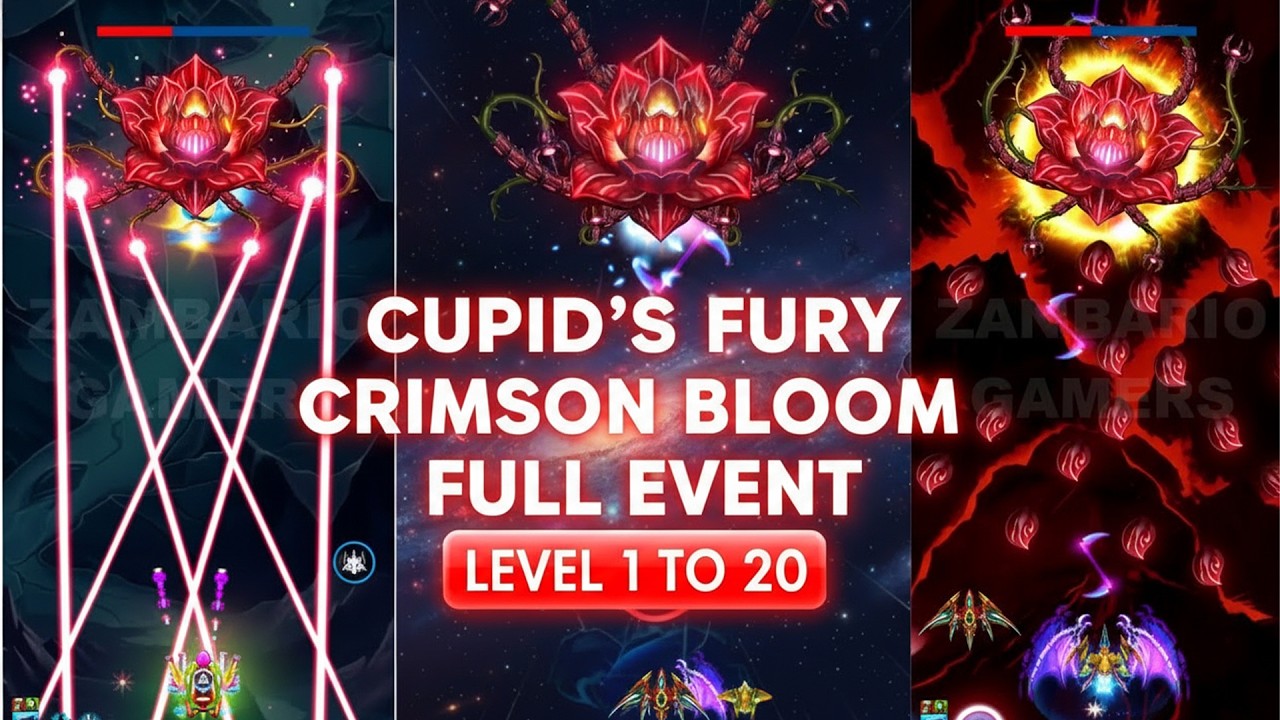 Cupids Fury Full Event 2026 Level 1-20 | Galaxy Attack