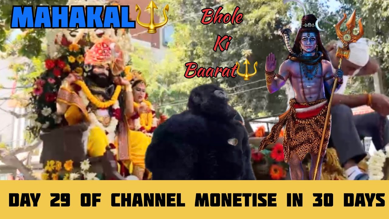 Maha Shivratri 🔱 Par Bhole Ki Baraat♥️! Jai Bholenath🔥