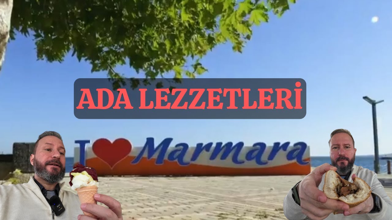 MARMARA ADASINDA ADA LEZZETLERİ VLOG | KOKOREÇ KURABİYE DONDURMA