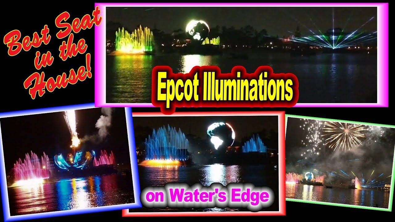 EXCLUSIVE SEATING right on the CONTROLS PLATFORM of Epcot ILLUMINATIONS Fireworks with New Lasers!