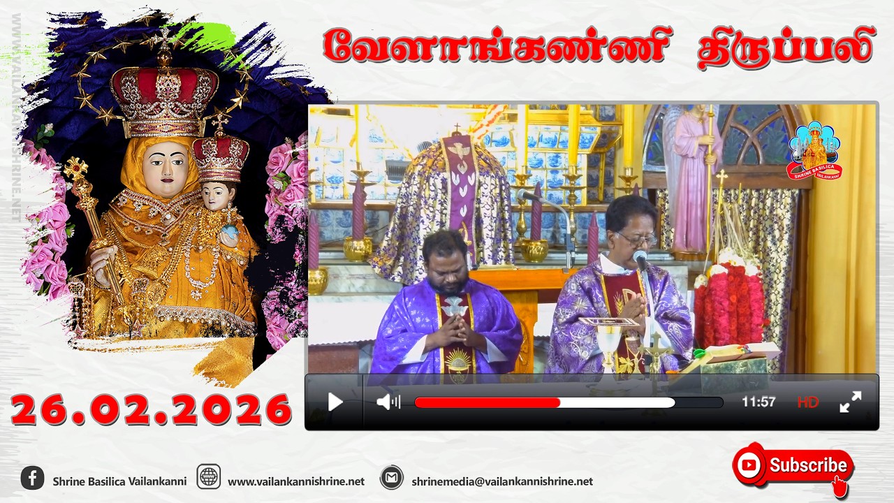 26 February 2026 @ 06:00 am Tamil Mass