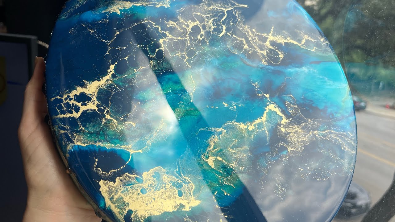 Old School Resin Pour