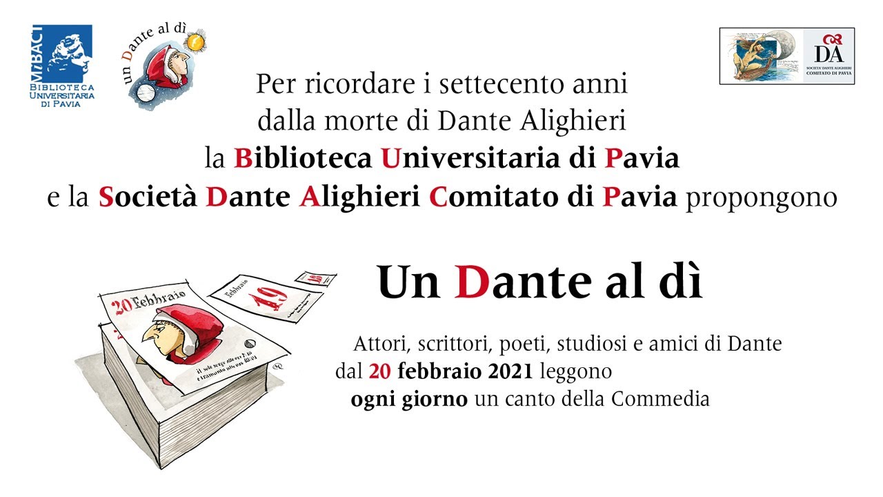 Un Dante al d&igrave; / Purgatorio / Francesca Di Modugno legge il canto XXI