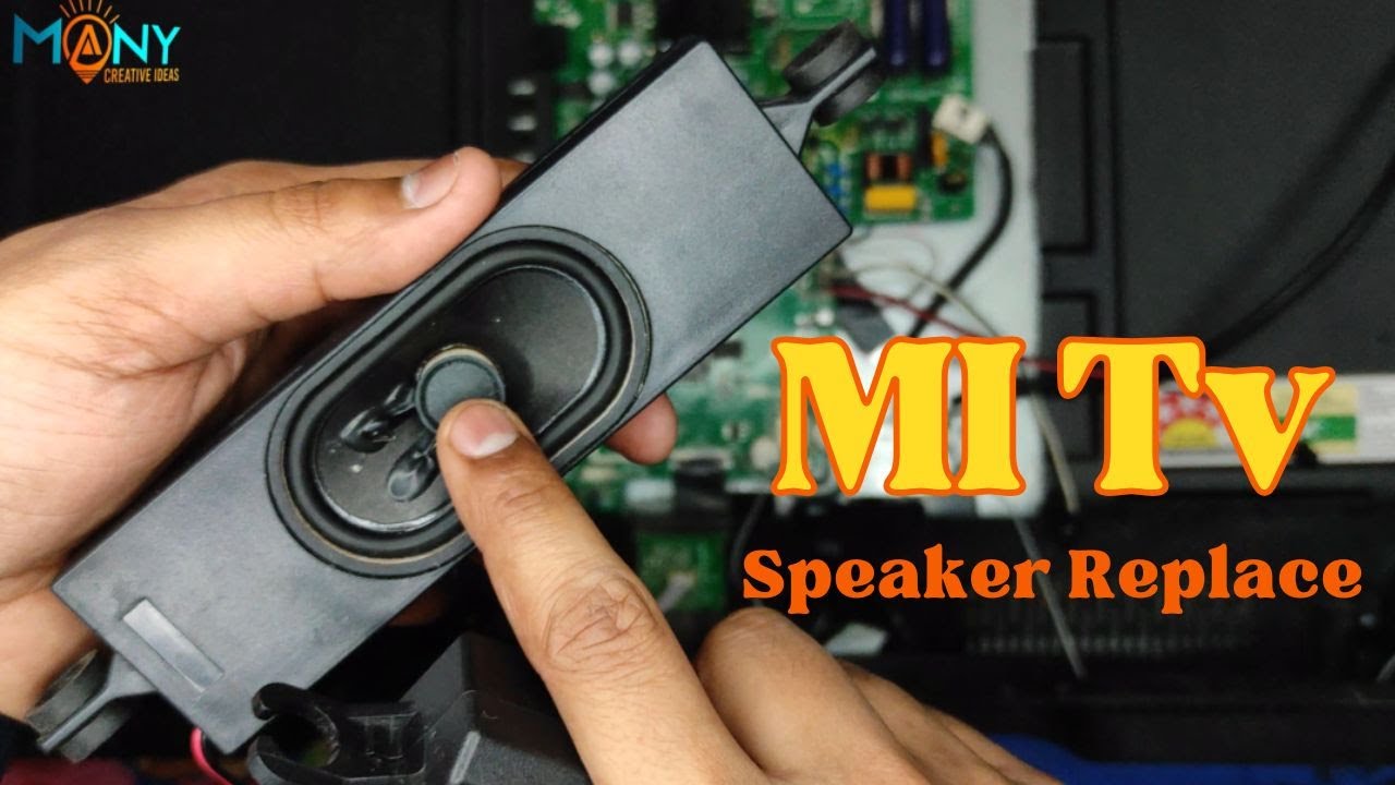 How To Change MI TV Speaker | MI TV Sound Problem | TV Speaker Replace | MI TV | TV Sound Problem