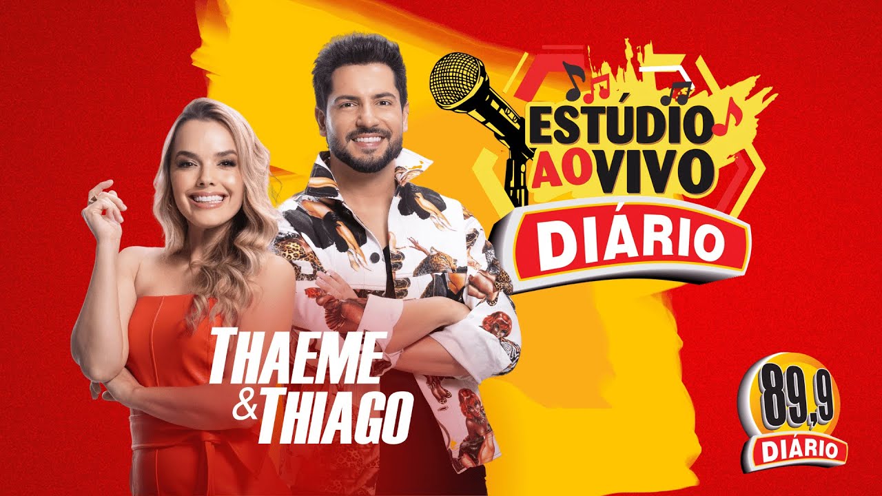 Estúdio ao vivo Diário com Thaeme & Thiago