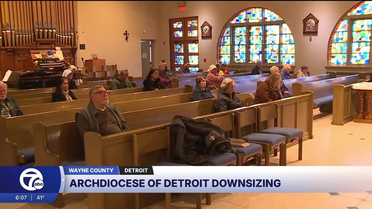 Archdiocese of Detroit downsizing