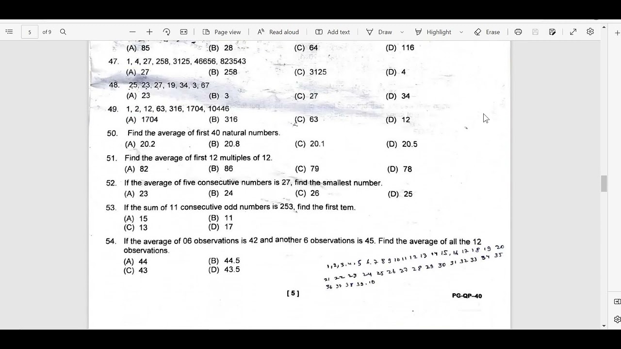 CUET(CUCET) || Previous year Question Paper|| PGQP40 || Development studies