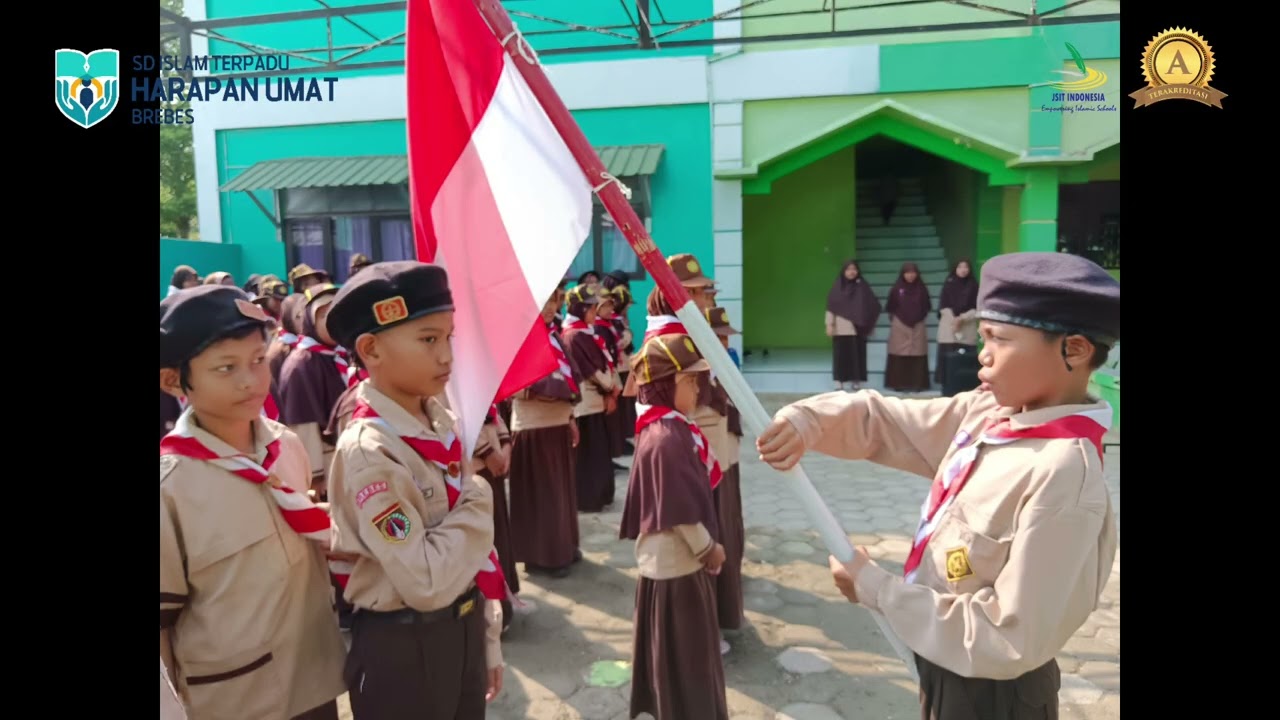 Pelantikan Pramuka Siaga dan Penggalang #sditharapanumat#pramuka#pramukaindonesia#pramukasit