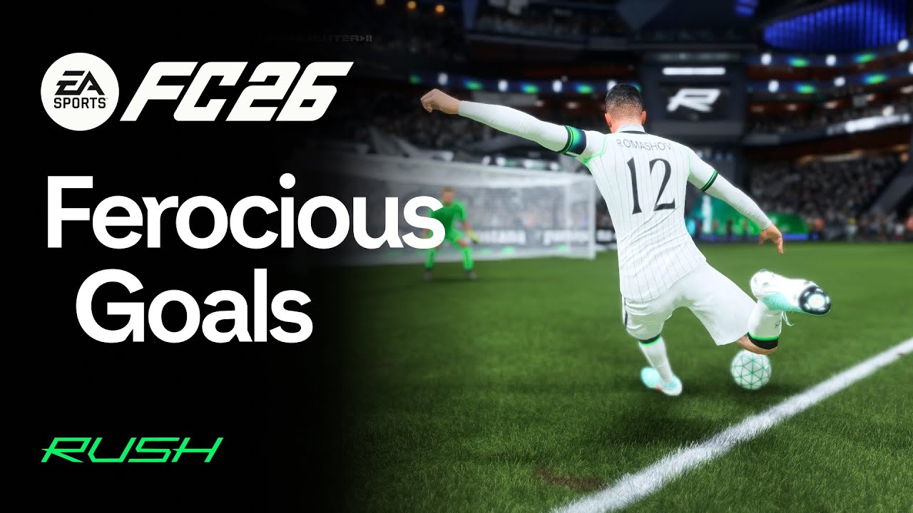 FC 26 | FEROCIOUS GOALS & SKILLS & MOMENTS | RUSH Mode