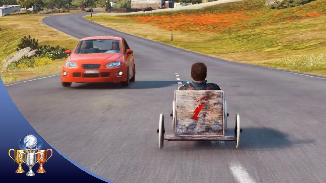 Just Cause 3 Soap Box Car Location ► Endless Runner Feat for Feat Fetish Trophy & Achievement