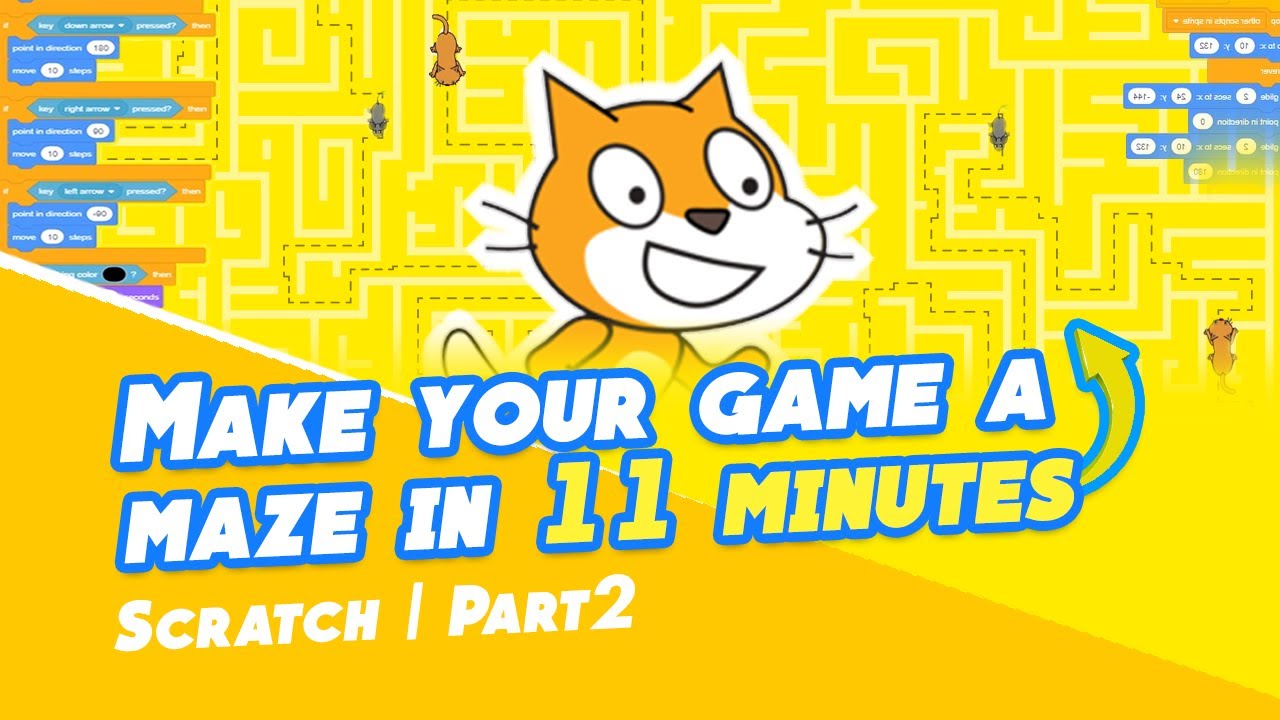 How to make a maze game in Scratch | Part 2