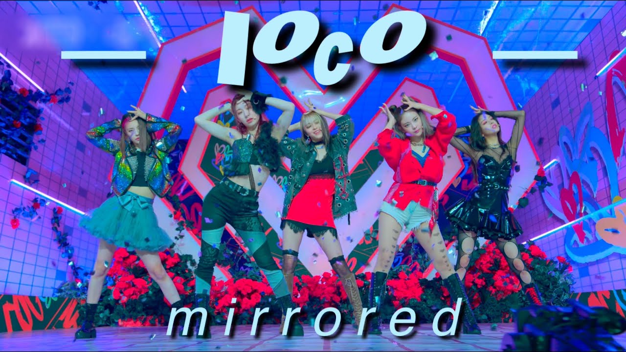 itzy (있지) - 'loco' fancam mix dance mirrored