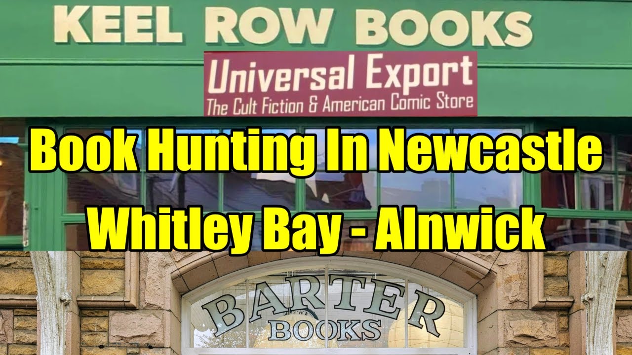 Book Hunting - In Newcastle - Whitley Bay - Alnwick Bookshops - November 2025 - Vintage Paperbacks