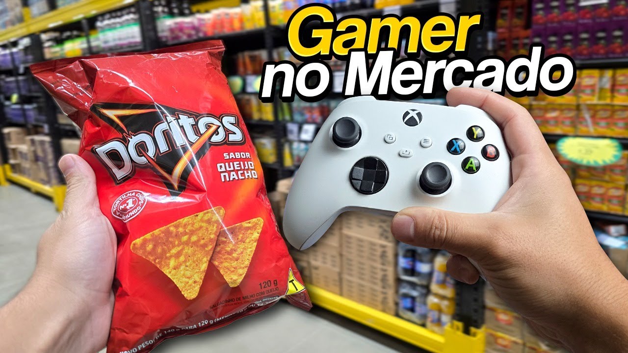 Um Gamer indo no Mercado com a Namorada :)