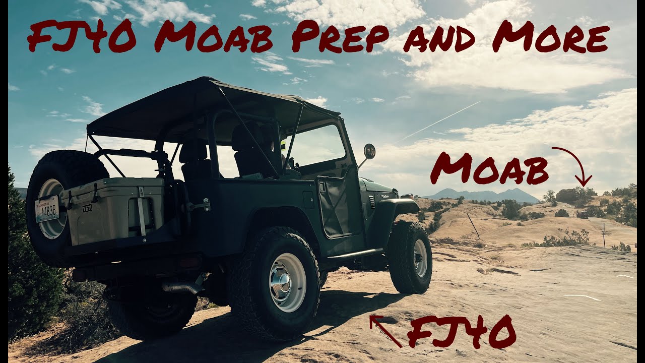 Land Cruiser FJ40 Test Run // Pre Moab Tahuya Trip!
