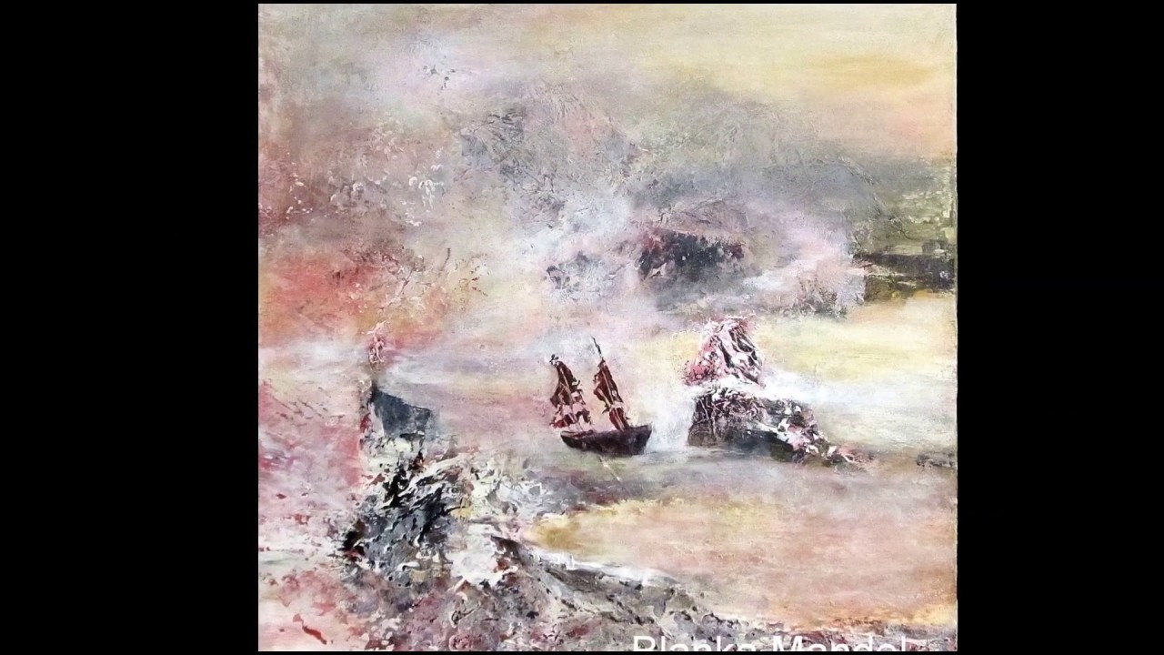 Acrylgem&auml;lde auf Leinwand moderne Kunst Malerei Dr. Blanka Mandel