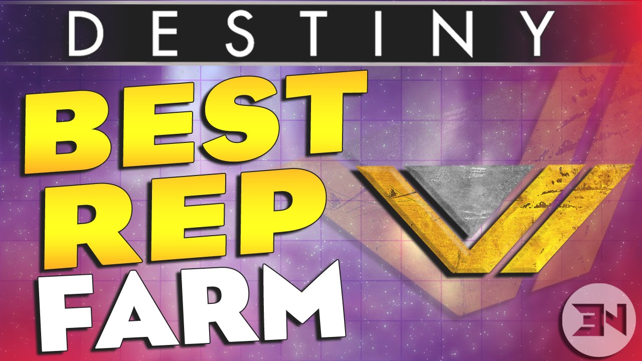 Destiny Reputation Farming 2016 - The FASTEST Way To Rank Up Vanguard / Faction Reputation SOLO.