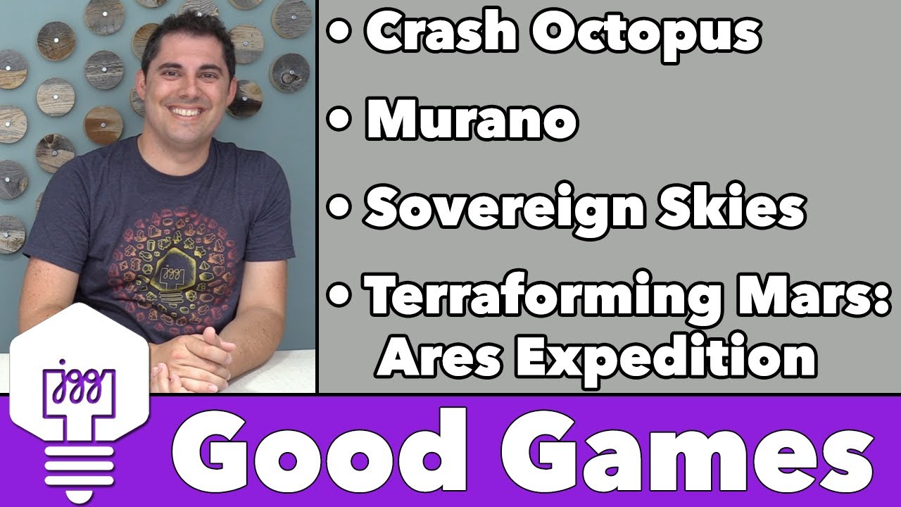 Хорошие игры — Crash Octopus, Murano, Sovereign Skies и Terraforming Mars: Ares Expedition