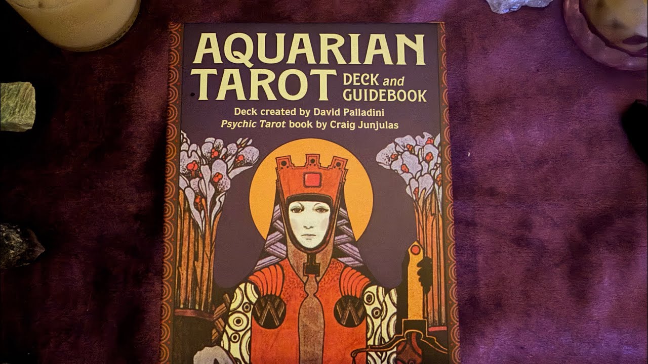 Aquarian Tarot Deck Unboxing and Review