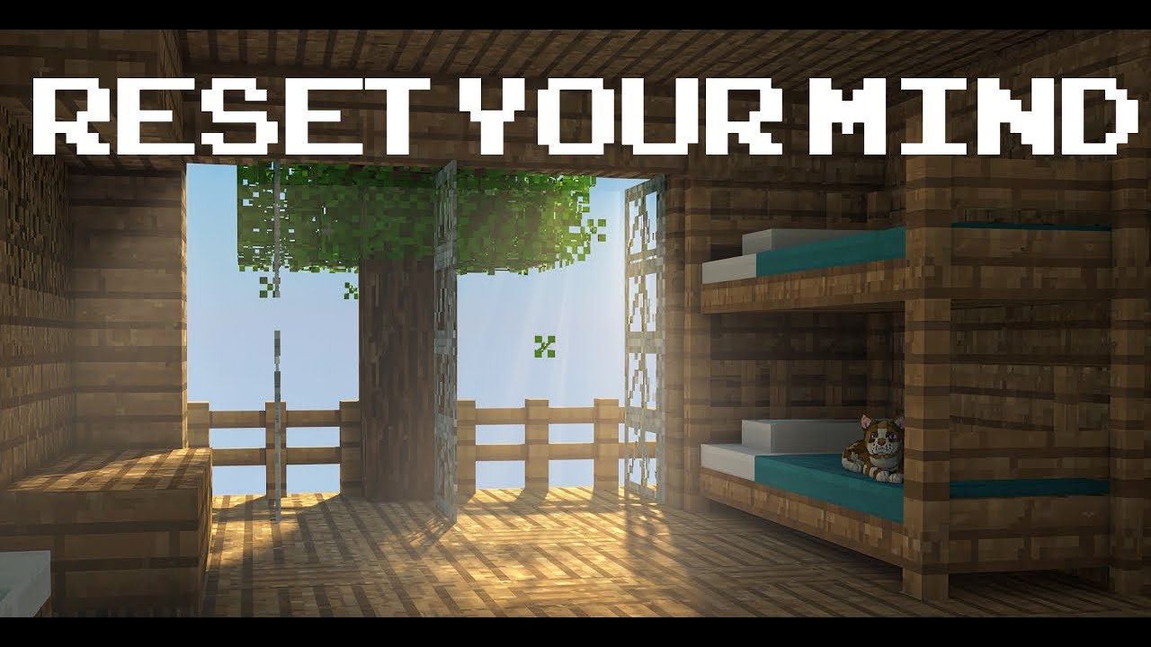when sunlight feels soft again… (minecraft lofi music + drifting sky ambience)