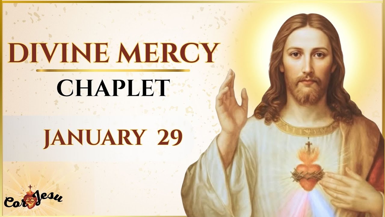 🔴✝️ TODAY - DIVINE MERCY Chaplet 🙏 | January 29