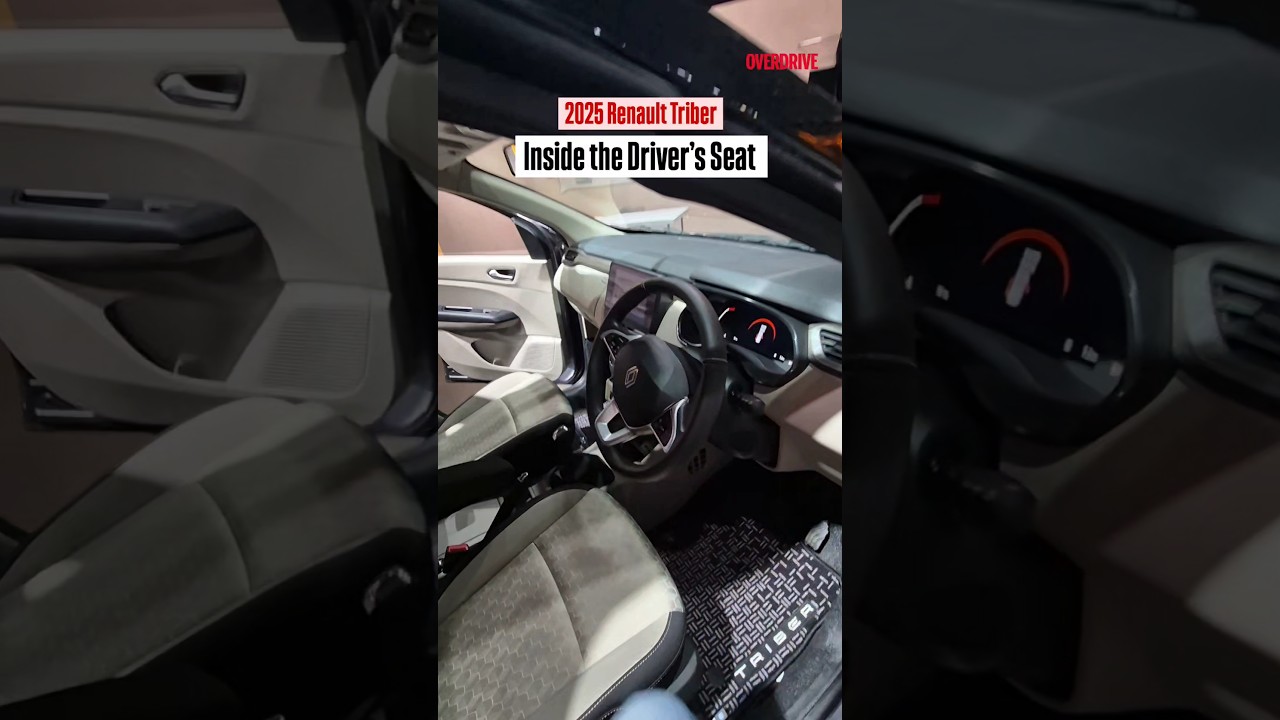 2025 Renault Triber |  Driver’s Seat Checked 