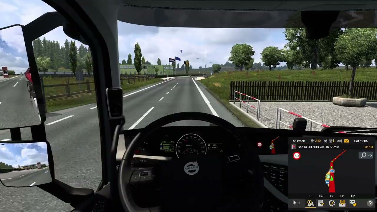 Euro Truck Simulator 2 Delivery coal from Germany to the Belgium (21 t) №1