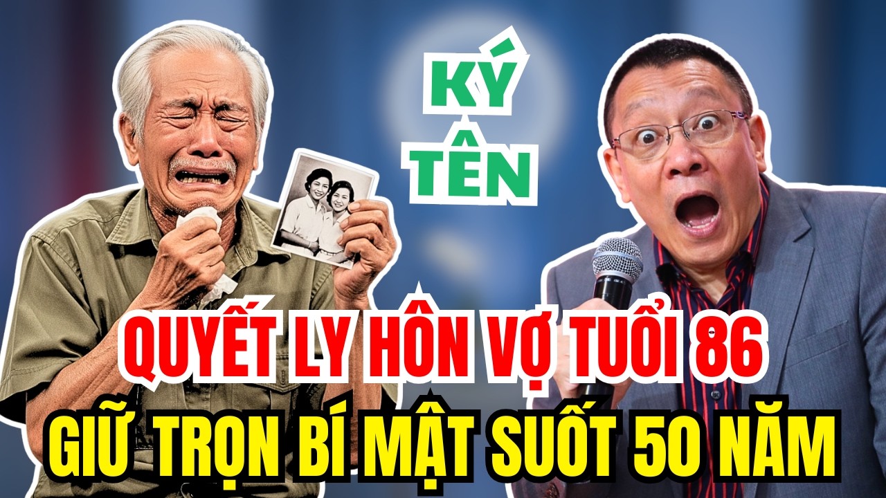 Ly Hôn Ở Tuổi 86 Để Giữ Trọn Bí Mật 50 Năm – Sự Thật Khiến Cả Trường Quay Nghẹn Lặng