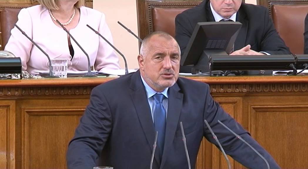МИХАИЛ МИКОВ  КЪМ БОЙКО БОРИСОВ НА 01.07.2015г. ПО ВРЕМЕ НА БЛИЦ КОНТРОЛ