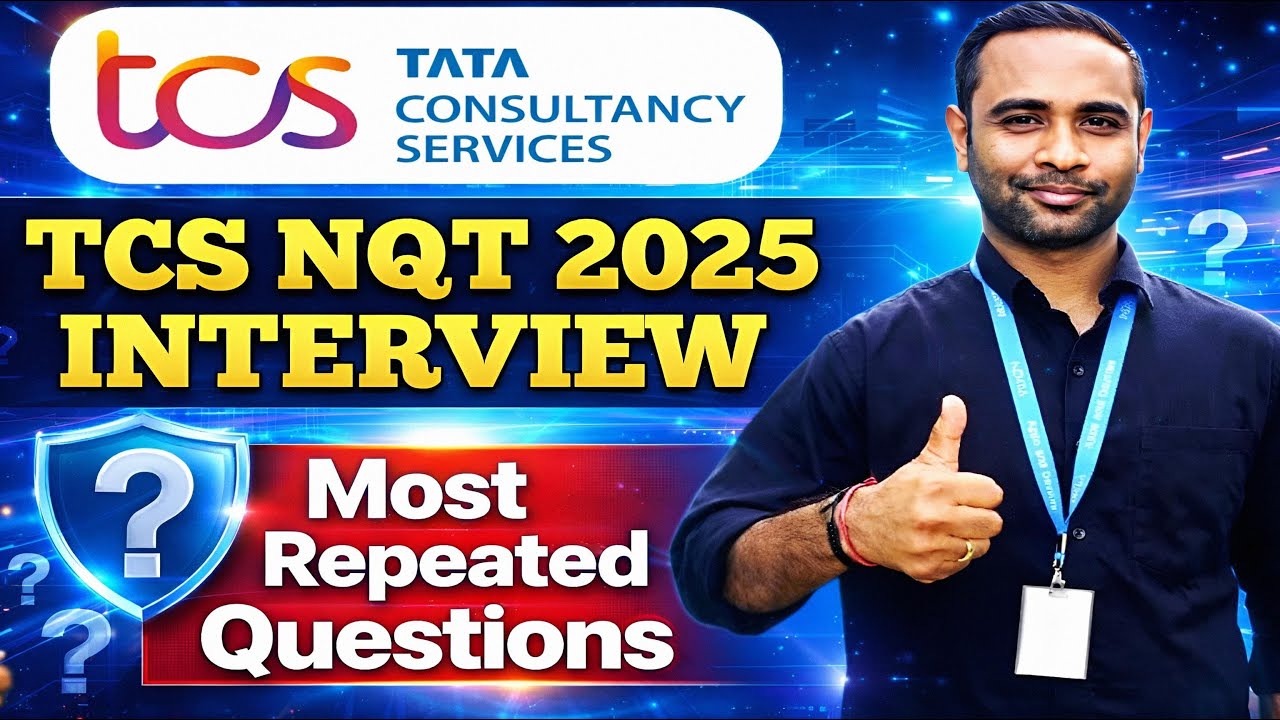 TCS NQT 2025 Interview | Most Repeated Questions in Interview | Ninja, Digital & Prime