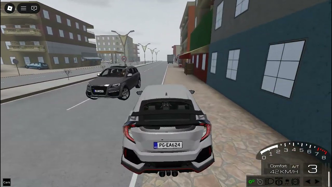Roblox Car Driving Simulator Realsitc Car Driving 2017 Honda Civic Type R FK8