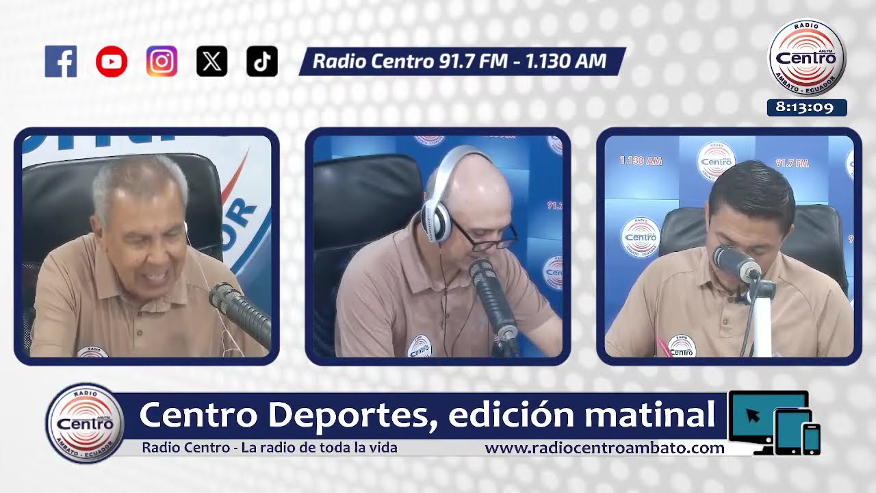 EN VIVO | Centro Deportes matinal