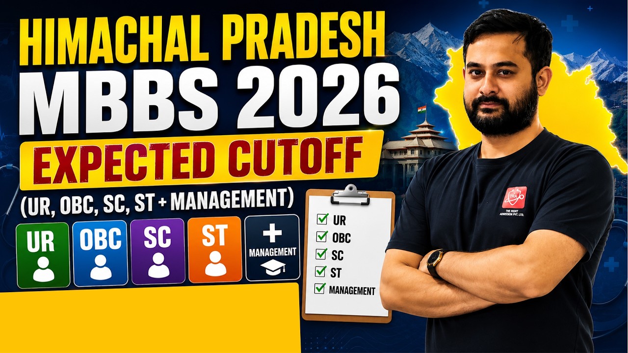 Himachal Pradesh MBBS: 2026 Expected Cutoff (UR, OBC, SC, ST + Management)