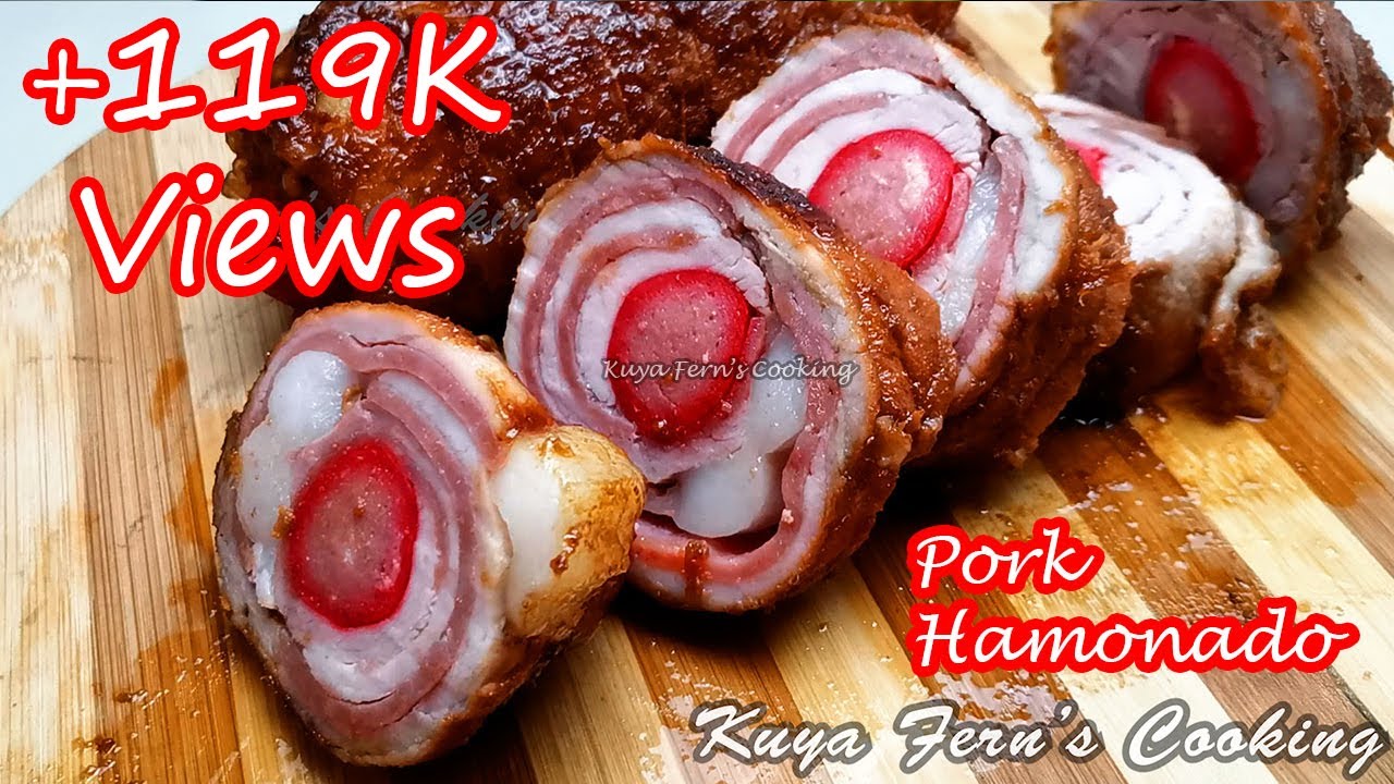 THE SECRET TO MAKE YUMMY PORK HAMONADO ROLL | SUPER EASY!!!