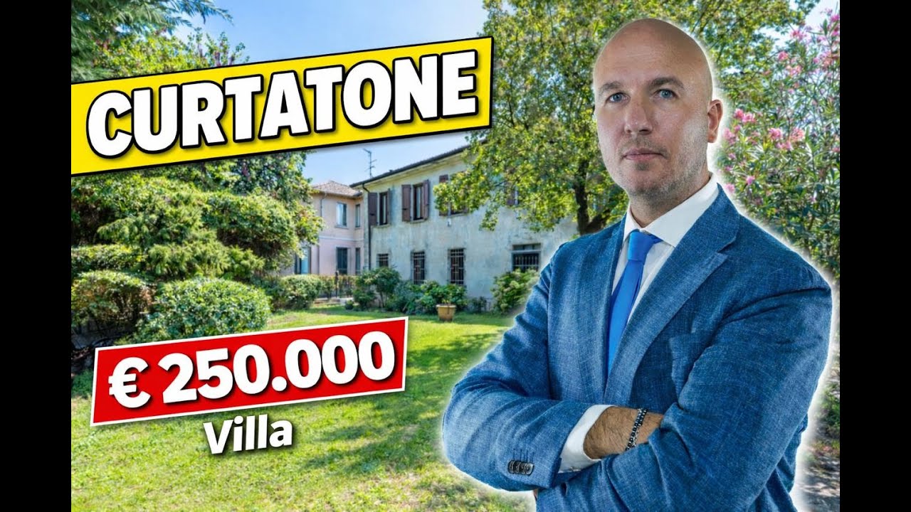 Ampia villa singola con giardino in vendita a Montanara di Curtatone - #casa #villa